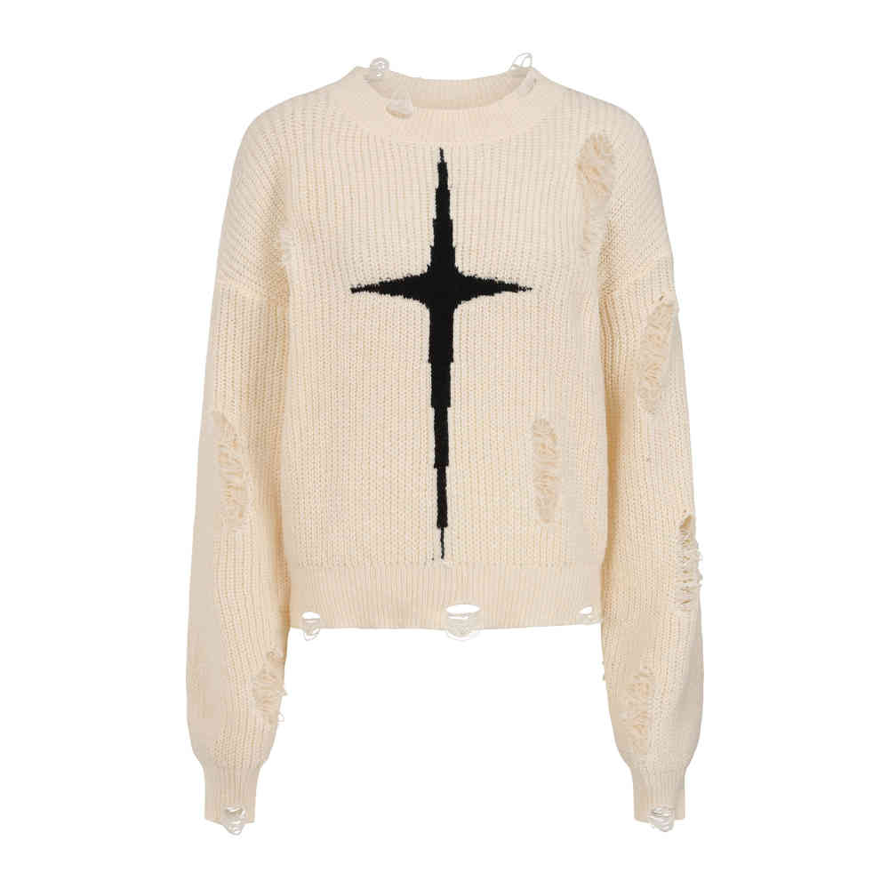 Banned - Kara Vex Gebreide trui - Gebroken wit